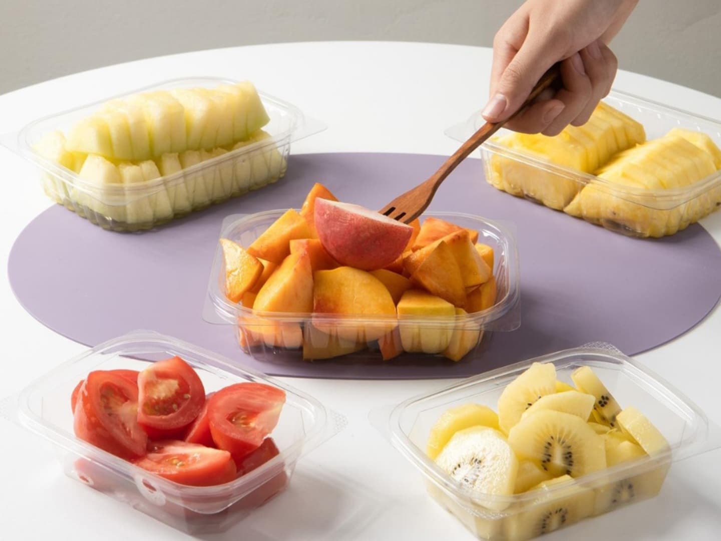 과일 컵 메뉴